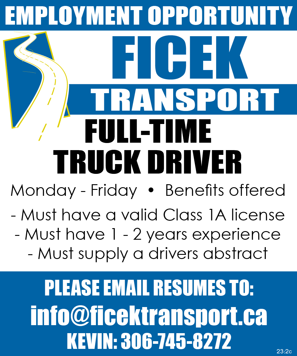 Fick Transport - Truck Driver 
